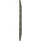 Ekena Millwork Claremont Ceiling Medallion (Fits Canopies up to 5 5/8"), 9"OD x 4 1/2"ID x 1/2"P, Spartan Stone CM09CLSSF - alternate 2